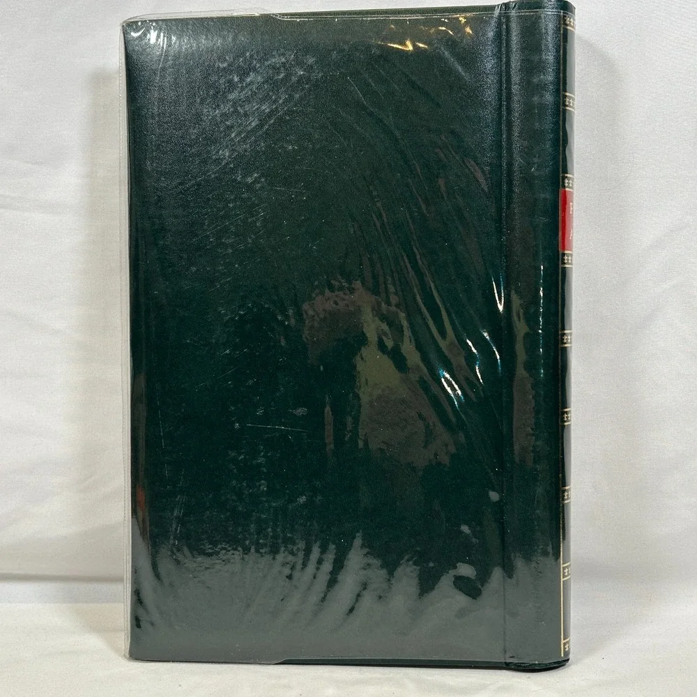 Vintage Photo Album 300 Picture 4x6 Pioneer Le Memo Spiral Leather Pockets Green